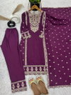 Tew Heavy Chinon Silk With Heavy Embroidery Work Readymade Dresses Wholesale Price In Surat